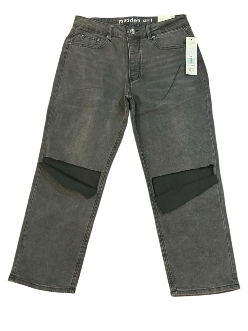 NWT Madden Girl Love 90’s Fit Denim Jeans Size 28